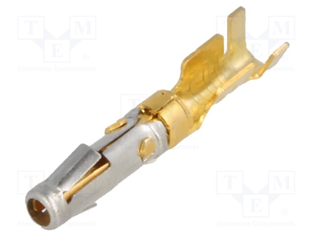 Contact; female; 18AWG÷16AWG; CB; gold-plated; crimped; bulk; 10A