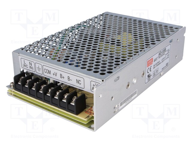 Power supply: buffer; modular; 53.92W; 27.6VDC; 159x97x38mm; 1.8A