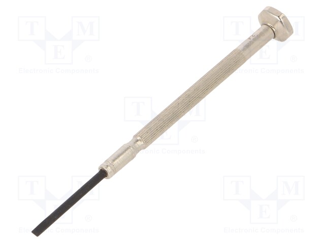 Screwdriver; slot; precision; SL 2,4mm; Blade length: 26mm