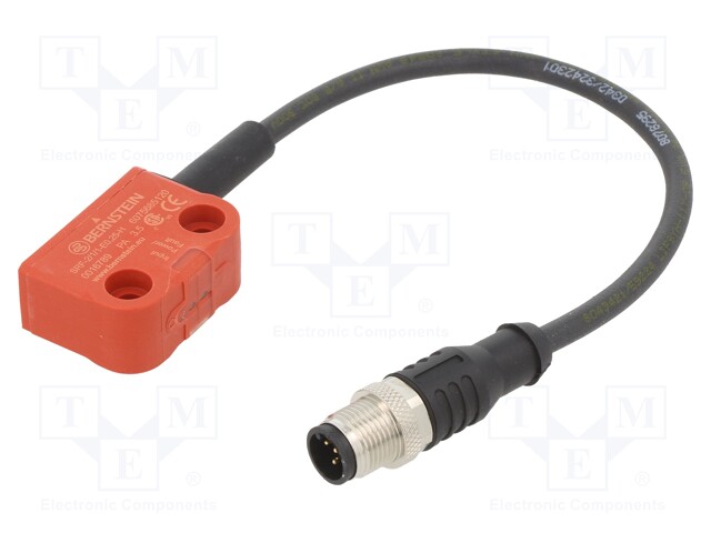 Safety switch: magnetic; SRF; IP69; Mat: plastic; -25÷70°C; PIN: 8