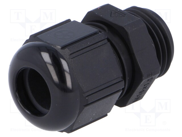 Cable gland; M16; IP68; Mat: polyamide; black; UL94V-2