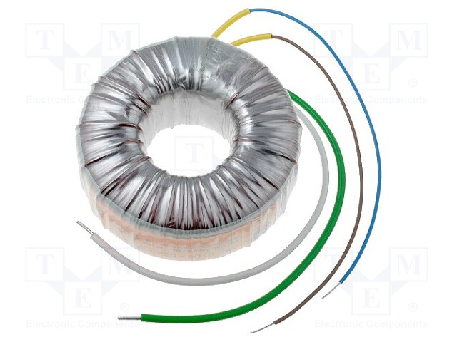 Transformer: toroidal; 100VA; 230VAC; 60V; 1.667A; 1.1kg; Ø: 93mm