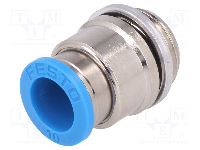 Push-in fitting; threaded,straight; G 3/8"; outside; -0.95÷6bar