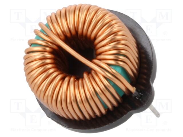 Inductor: wire; THT; 72uH; 2A; 75mΩ; -25÷105°C