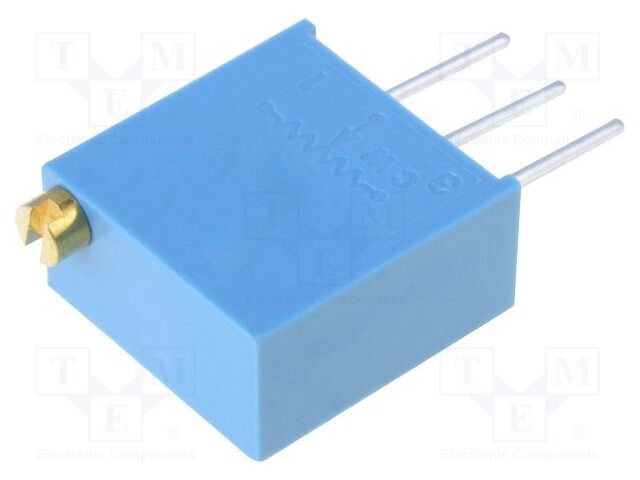 Potentiometer: mounting; vertical; 1MΩ; 500mW; THT; ±10%; linear