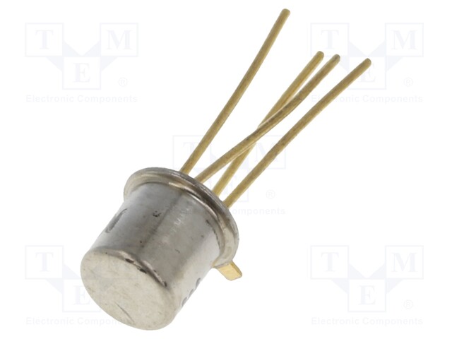 Transistor: N-MOSFET; unipolar; RF; 25V; 50mA; 360mW; TO72; THT