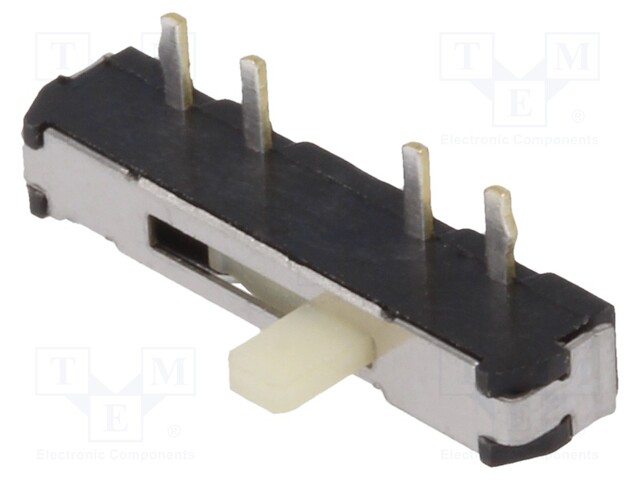 Switch: slide; Pos: 3; 0.3A/4VDC; ON-ON-ON; Mounting: PCB,THT; 70mΩ