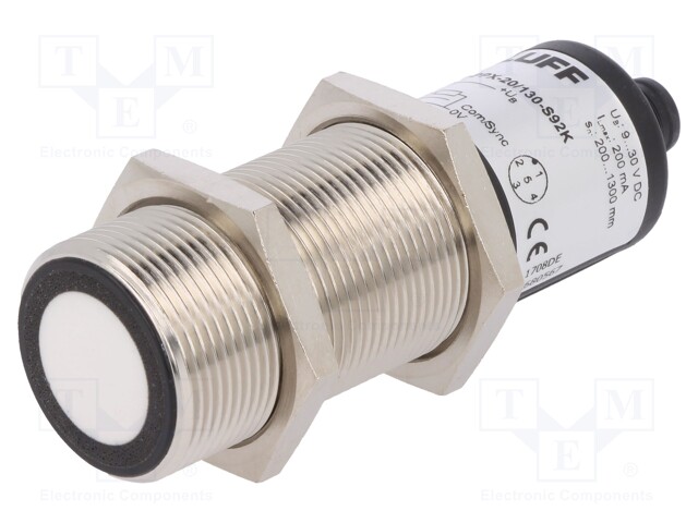 Sensor: ultrasonic; straight; Range: 200÷1300mm; PNP / NO / NC