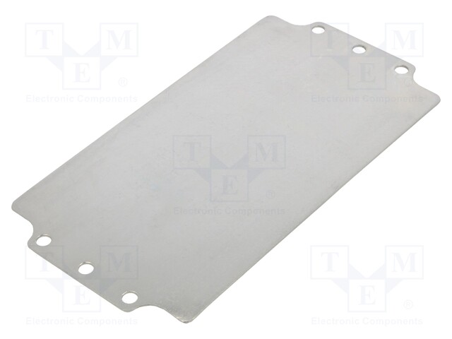 Mounting plate; steel; ALUEIN-EX-RJ12,ALUEIN-RJ12; Plating: zinc