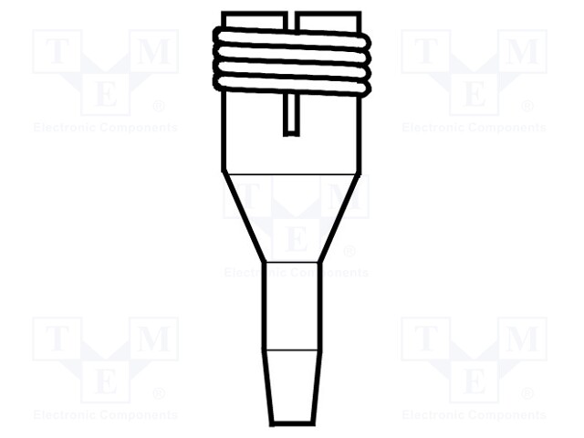 Nozzle: desoldering; 1x1.4mm