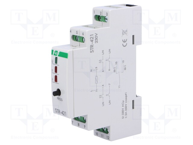 Blinds controller; IP20; 230VAC; DIN; -25÷50°C