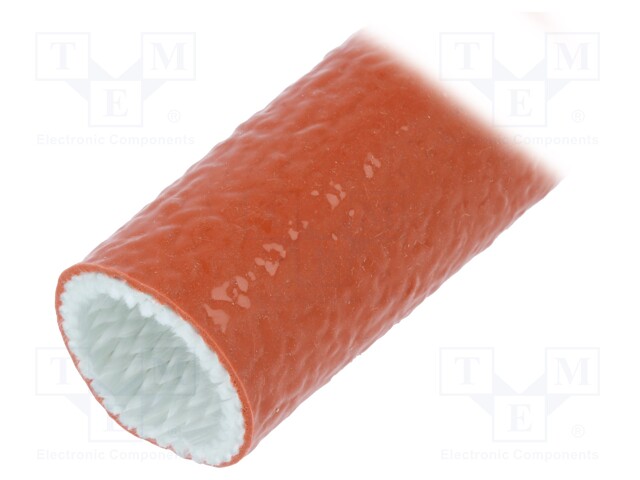 Conduit; ØBraid : 25mm; L: 15m; -55÷260°C; Øout: 31mm; Body: red