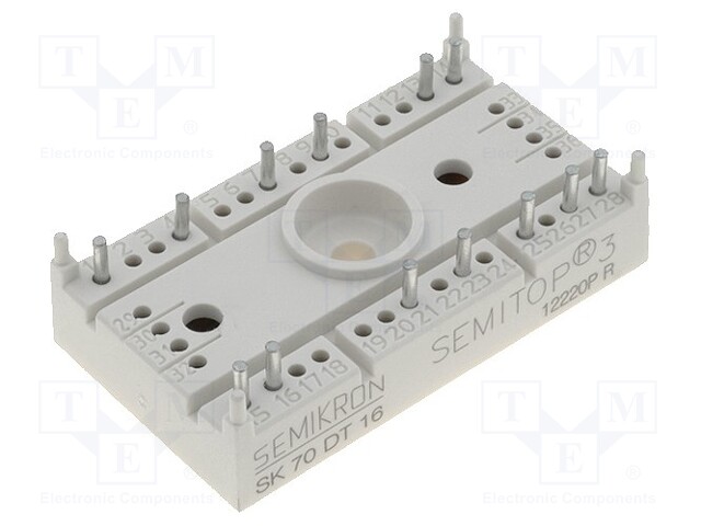 Controlled bridge rectifier; Urmax: 1.6kV; If: 68A; Igt: 100mA