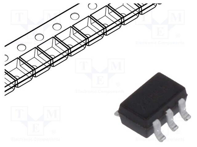 IC: digital; inverter,Schmitt trigger; Channels: 1; IN: 1; SMD