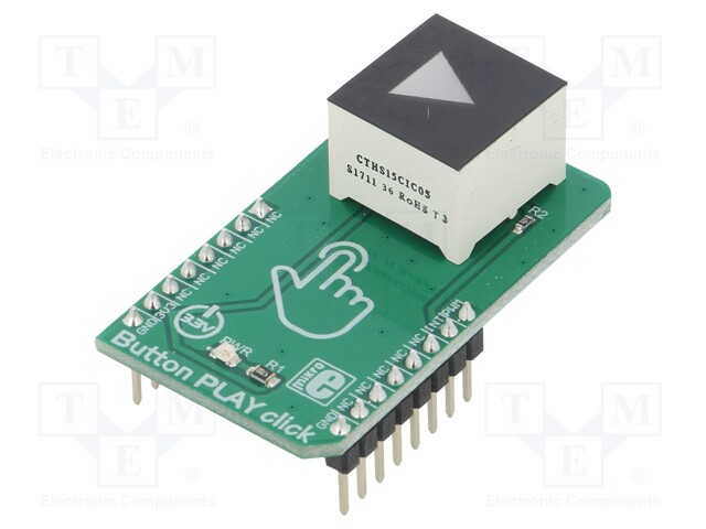 Click board; button; GPIO,PWM; CTHS15CIC05ARROW; 3.3VDC