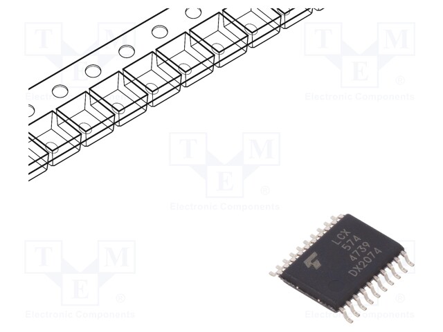 IC: digital; D flip-flop; Channels: 8; LCX; SMD; TSSOP20; 0.65mm