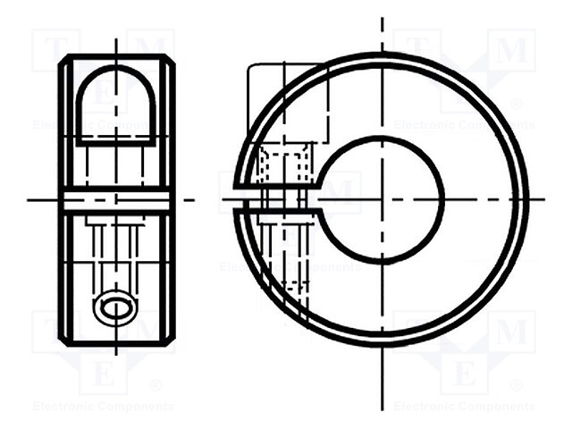 Clamping ring; BN: 325; 20mm