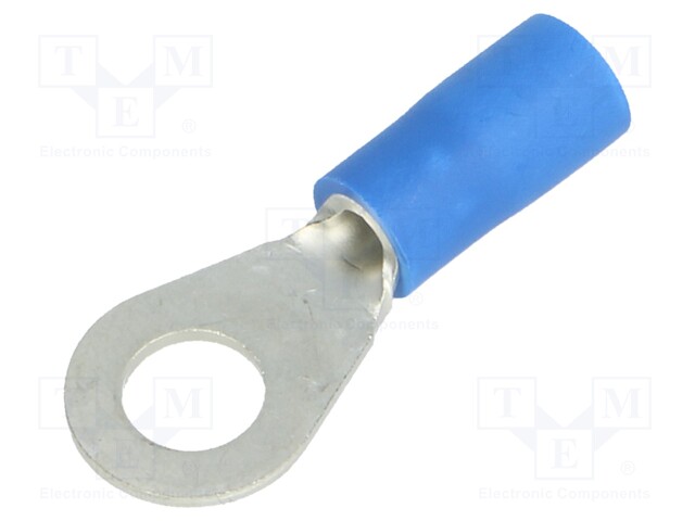 Ring terminal; M5; Ø: 5.3mm; 1÷2.5mm2; crimped; for cable; tinned