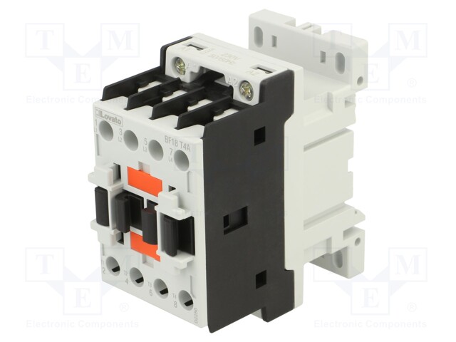 Contactor: 4-pole; NO x4; 18A