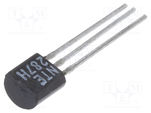 Transistor: NPN; bipolar; 350V; 0.5A; 0.625W; TO92