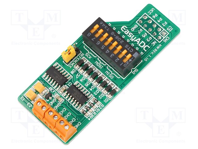 Expansion board; screw terminal,IDC10; Interface: SPI