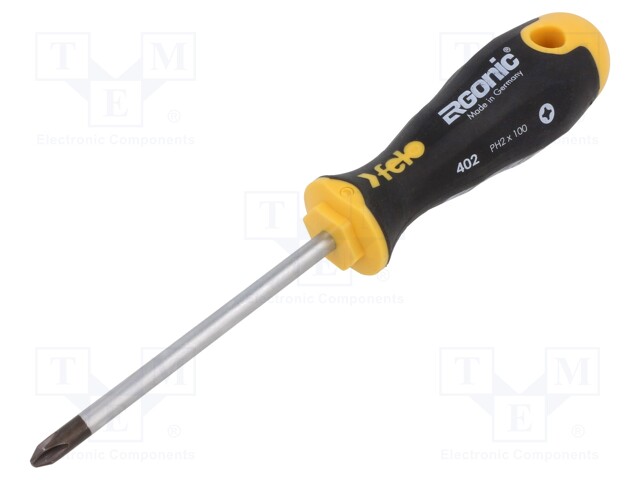 Screwdriver; Phillips; PH2; ERGONIC®