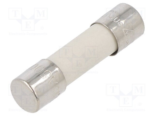 Fuse: fuse; time-lag; 3.15A; 500VAC; cylindrical,glass; 5x20mm; 477