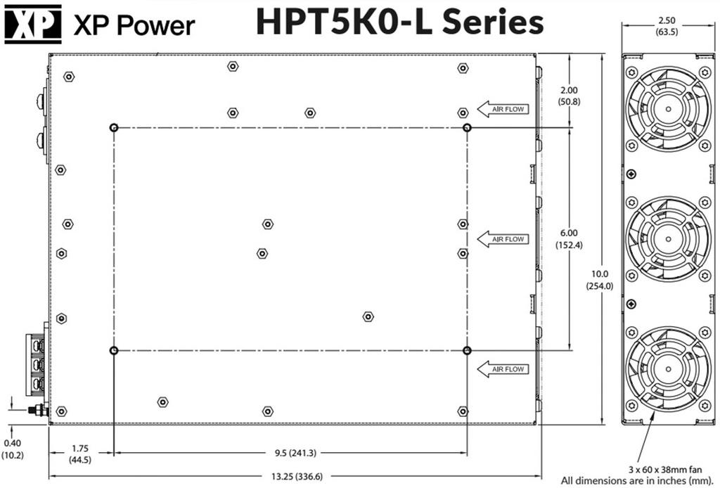 Power supply: switched-mode; Mounting: for building in