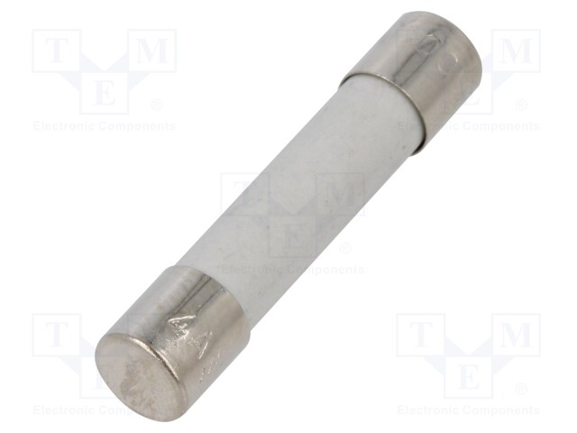 Fuse: fuse; ultra rapid; 4A; 500VAC; ceramic,cylindrical; A12FA