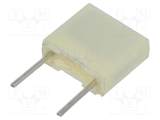 Capacitor: polyester; 220nF; 40VAC; 63VDC; Pitch: 5mm; ±10%