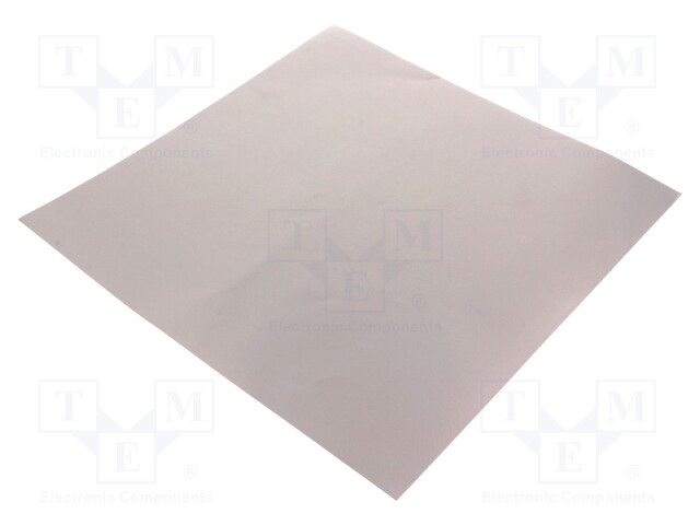 Shielding mat; 240x240x0.2mm; Permeability: 20; self-adhesive