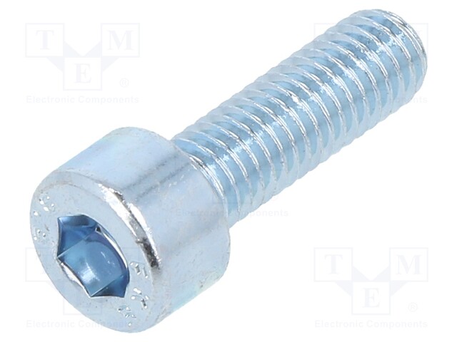 Screw; M5x16; DIN: 912; Head: cheese head; imbus; steel; zinc