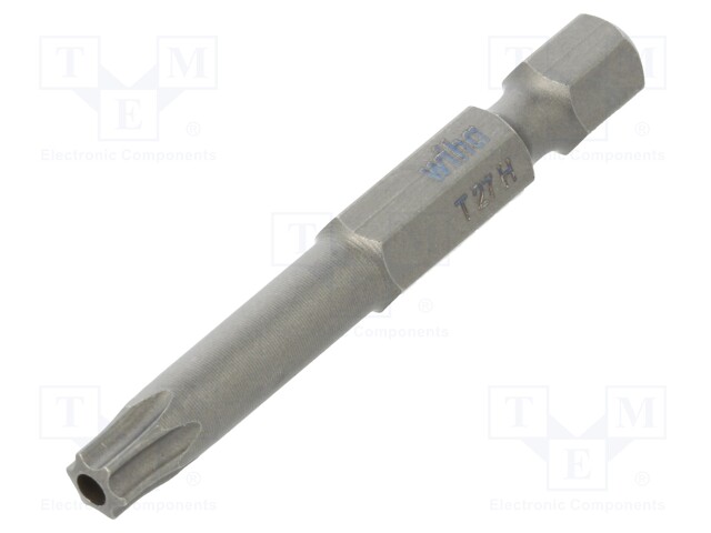 Screwdriver bit; Torx® with protection; T27H; Overall len: 50mm