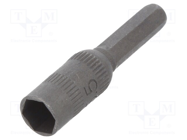 Screwdriver bit; hex socket; Socket: HEX 5,5mm; Overall len: 30mm