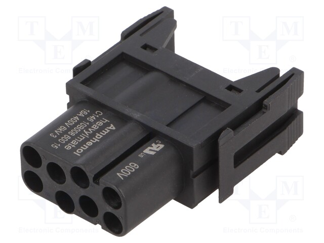 Connector: HDC; module; female; C146,Quintax,heavy|mate F; PIN: 8