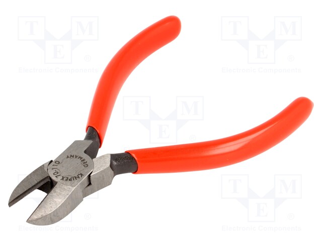 Pliers; side,cutting; PVC coated handles; Pliers len: 110mm