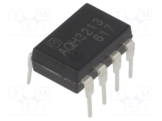 Relay: solid state; Ucntrl: 6VDC; Icntrl: 50mA; 1.2A; max.600VAC