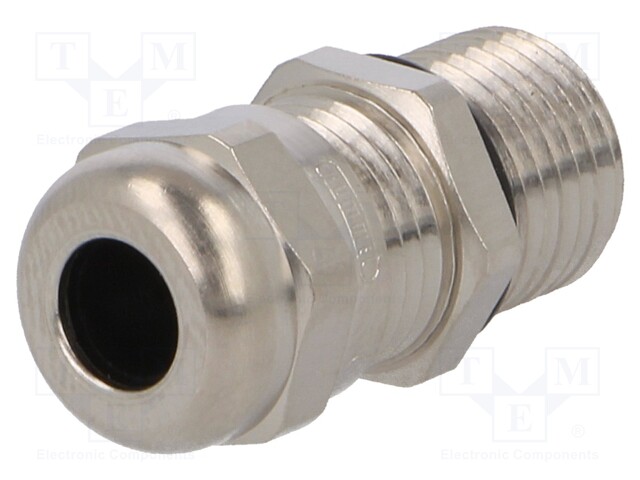 Cable gland; with long thread; PG7; IP68; Mat: brass