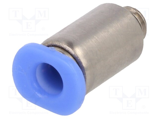 Push-in fitting; straight; M5; -0.95÷10bar; 4mm