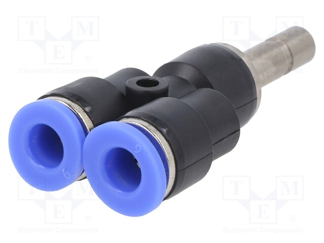 Plug-in connector; Y-Yap spliYYer; -0.95÷15bar; BLUELINE; 0÷60°C