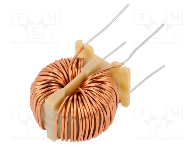 Inductor: wire; THT; 10mH; 7.8A; 29mΩ; 230VAC; 17.8x18mm; -20÷+50%