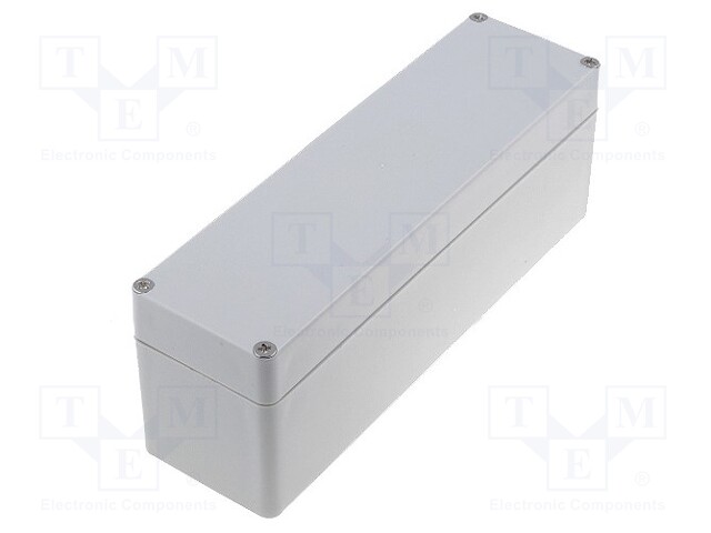 Enclosure: multipurpose; X: 45mm; Y: 160mm; Z: 45mm; ABS; grey; IP65