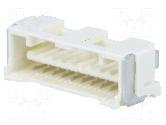 Socket; wire-board; male; CLIK-Mate; 1.5mm; PIN: 10; SMT; 2A; tinned