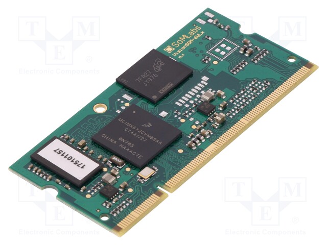 Module: SOM; RAM: 512MB; Flash: 4GB; i.MX6ULL; 67x32x4mm; 4÷5.5VDC