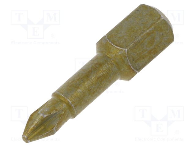 Screwdriver bit; Phillips; PH1; Overall len: 25mm; Torsion