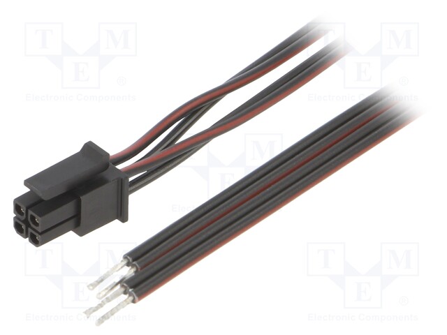 Cable; Micro-Fit 3.0; MX-43025-0400,cables,female; PIN: 4; 0.4m