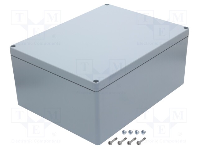 Enclosure: multipurpose; X: 310mm; Y: 600mm; Z: 110mm; EURONORD; grey