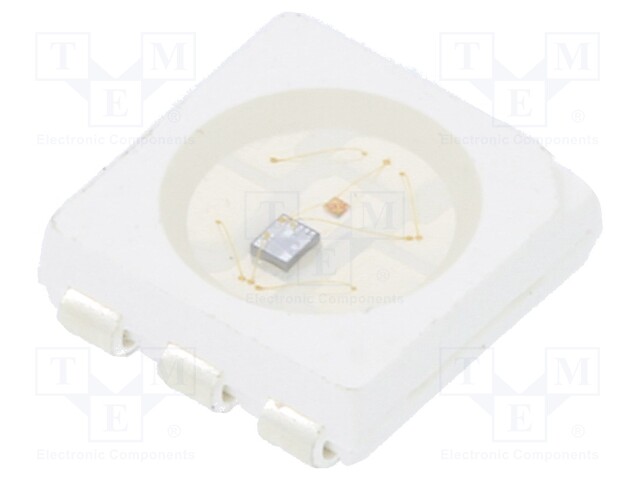 LED; yellow; 750÷1120mcd; 120°; 2.5÷5V; 20mA; Variant: blinking