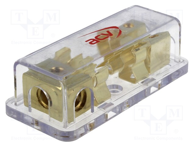 Power splitter; gold-plated