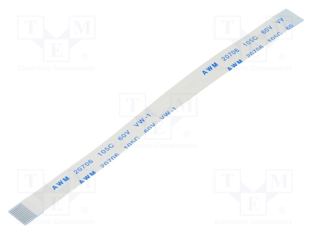 FFC cable; Cores: 12; Cable ph: 0.5mm; contacts on the same side